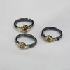 Кластерные кольца Genshin Impact Cosplay Ring Ring Zhongli Tartaglia xiao enti albedo Регулируемый палец для женщин -ювелирных из ювелирных изделий для женщин