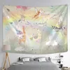 Tapestries Zoo Illustration Tapestry Wall Hanging Witchcraft Cute Children's Room Home Can Be Customized