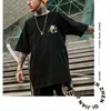 Magliette da uomo 2023 T-shirt cinese Summer Lucky Panda Stampa manica corta Hip Hop Casual Top Street Apparel