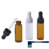Paketleme şişeleri 3000pcs/lot boş Amber Clear Cam Damlalı Şişe Şişeleri 5ml Mini Sıvı Pipet Üçlü Esansiyel Yağ için Fiyat Dr DHEVF