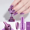 Gel pour ongles 8 ml Vernis à ongles miroir métallique Or Argent Effet métal ne peut pas être pelé Pas besoin de lampe UV 12 couleurs Nails Art Matériel de manucure 230706