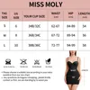 Intimo elasticizzato e contenitivo da donna Sexy da donna Shapewear Deep V Slip Body Shaper Dress Pancia Guaina Corsetto Lingerie Gonna BuLifter Pancia dimagrante