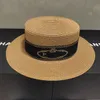 Casquette luxe designer bucket hat pour homme chapeau de paille homme Wide Brim Hats beach Casual Grass Braid chapeaux outdoor Sun Protection triangle marque de luxe fit hat
