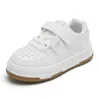 Sneakers Fashion Platform Shoes For Kids Girl Allwhite Sneakers Boys Casual Tenis Chaussures Printemps Automne Chaussures Vulcanisés Enfant G03213 230705