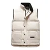 From Canada Mens Down Vest Puffer Jacket Parka Gilet Designer Jackets Vests Designer Men Women Winter Goose Down Mens Designer Coat Outerwear Size S-3XL 07