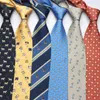 Bow Ties Men And Women's 9cm Polyester Printed Arrow Casual Tie Animal Series