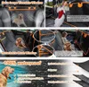 Waterproof Pet Seat Travel Cover Mat Car Hammock Cushion Protector With Zipper Pocket Mesh Dog Carrier HKD230706