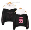 Женские толстовки толстовок с толщиной души толстовка толстовка Jimin Rm Jung Kook Women's Hip Hop Casual Hoodie на плече Z230707