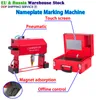 Machine de gravure de gravure métallique portable Machine tactile à main