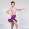 Stage Wear Latin Dance Clothes Girls Modern Ballroom Competition Dress Rumba Practice Suit Samba Performance Costume DWY7855