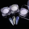 Nail Glitter 1Box Pearl Nail Powder Shine Rubbing Dust Glitter Chrome Nail Art Aurora Pigment Mirror Nail Art Manucure Caméléon Décoration 230705