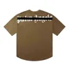 Palm Anglar Men's T Shirts Designer of Luxury T Shirt Brand Palmeiras T Shirt Pa Clothing Spray Letter Street Loose Overdimensionerad kortärmning Spring Summer Tide 6