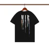 Męska koszulka projektantów T-shirt męski z nadrukowanymi literami Letnie koszule z krótkimi rękawami