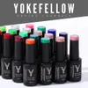 Vernis à ongles YOKEFELLOW 10ML Gel Vernis à ongles Sparkle Red Gel Polish Soak Off UV LED Gel Vernis 122 couleurs Nail Art Manucure Cadeaux pour femmes 230706