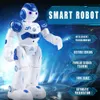 Robot RC Robot intelligente Ricarica multifunzione Giocattolo per bambini Danza Telecomando Giocattoli per bambini Per bambini Regali aerei gratuiti 230705