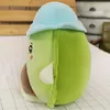 Stuffed Plush Animals 30-80cm Giant Avocado Soft Toys Kawaii Plush Avocado Dolls Kids Girl Pillow Stuffed Fruit Shaped Doll Anti Pressure Cushion HKD230706