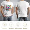 Herr Polos Glasögonmönster T-shirt Custom T-shirts Sweat Shirt Grafik Slim Fit For Men