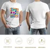 メンズポロ眼鏡パターンTシャツカスタムTシャツスウェットシャツグラフィックスリムフィット男性用