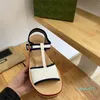 2023-Classic Ladies New Straw Sandals Wedge Sandals Designer Open Toe Rainbow High Heals Rubber Non-Slip Handmade Casual Shoes 35-41