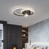 Ceiling Lights Nordic Glass Ball Lamp With Gypsophila Black Round Chandelier Decoration For Bedroom Living Room Study Indoor Fixtures
