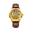 Orologi da polso Moda Robot Orologio da uomo Relogio Masculino Golden Automatic Hollow Classic Orologio impermeabile Montre Homme