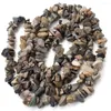 Miçangas irregulares de pedra natural ponto preto pedras preciosas miçangas para fazer joias brinco pulseira diy acessórios 15''/fio