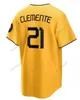 カスタムレトロS-4XL 22 Andrew McCutchen 2023 City Connect Jerseys Bryan Reynolds Oneil Cruz Roberto Clemente Ji-Man Choi Henry Davis Duane Underwood Jr. Men Youth Youth