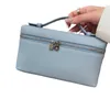Loroespiana Bag 2023 Ny bärbar Loro LP Bag L19 Lunch Box Bag Gigi samma stil Piana Fashion Cowhide One Shoulder Women's Bag
