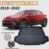 حصيرة سيارة مقعد للحيوانات الأليفة لملحقات Toyota C HR 2018 ~ 2022 CHR AX10 بطانة جذع سجادة سجادة مقاومة للماء.