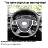 Steering Wheel Covers Hand Sewing Stitching Car Cover For Great Wall Hover Wingle 7 Braid On Steering-Wheel Wrap Bar Pretector