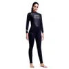 Zwemkleding Volwassenen m Full Onepiece Wetsuit Terug Rits Paar Lange mouw Neopreen Duikpak voor Kayak Surf Zwemmen S4XL 230706