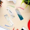 Bookmark 20 Pieces Sublimation Blank Metal Bookmarks with Hole and Tassels to Decorate DIY Cra 230705