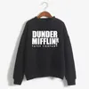 Moletons com capuz feminino Tops The Office Tv Hoodie Masculino Feminino Dunder Mifflin Inc Paper Company Wernham Hogg Programa de TV Michael Scott Space Sweatshirt 230705