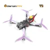 Modelo de aeronave DarwinFPV Baby Ape Pro V2 3 polegadas FPV Drone Quadcopters 142mm com motor sem escova Caddx F4 AIO Controlador de vôo VTX Propeller 230705