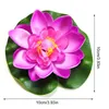 Decorative Flowers Flower Pond Decoration Floating Water Fake Gift 5pcs/set 10cm Artificial Lotus Lovely