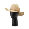 100% chapeaux de paille naturelle pour femmes hommes été creux plage Cowgirl chapeau de soleil Western Cowboy chapeau Sombrero Hombre