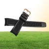 22mm Black Black Watchband per IWC Portoghese IW390209 Watch Silicone Strap9387485