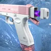 Pistola de juguete para jugar con agua en primavera, verano, adultos, niños y niñas, pistola de agua eléctrica automática continua, pistolas de alta presión 230705