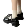 Chaussures habillées 2023 femmes sandales grosse plate-forme mode Marie Jane Lolita été épais pompes mi talons casual