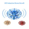 ElectricRC Aircraft Induction UFO RC Drone Mini Helicopter Infrared Hand Sensing Aircraft Electronics Model Quadcopter Small Drone Toys For Children 230705