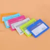 Altro materiale scolastico per ufficio 20 pezzi Porta badge per credenziali per riunioni di lavoro Visiting Pass Tag ID Card Protector Case Supply 230705