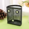 Pencil Cases Metal Wire Mesh Magnetic Basket Storage Box Pen Makeup Organizer Kitchen 230705