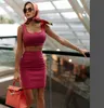 NIEUWE dames tweedelige jurk tanktop + korte rok set Luxe merk mode Casual Sexy designer sportpak