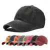 Berretti a sfera Solid Spring Summer Women Baseball Cap Fashion Men Hat Hat Cotton Outdoor Simple per Visor Casual