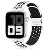 Pulseira de silicone para Apple Watch Band Ultra 49mm Series 8 7 41mm 45mm 38mm 42mm Pulseira de borracha esportiva para iWatch 6 SE 5 4 3 44mm 40mm