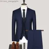 Men's Tracksuits Men's Fashion Jacket Three Piece Set Best Men's Group Wedding Dress in Spring Summer and Winter Professional Work Clothes Z230707