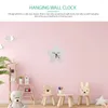 Horloges murales 2 pièces horloge silencieuse ferme enfants pour chambre salon décor mignon muet