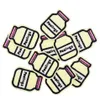 Patchs de bricolage pour vêtements fer brodé patch applique fer sur patchs couture accessoires badge autocollants sur vêtements sac DZ-024229q