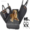 Animaux de compagnie chien voiture arrière hamac étanche housse de siège tapis anti-rayures antidérapant Durable pour voitures camions et VUS HKD230706