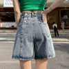 Frauen Jeans Denim Shorts Hohe Taille Sachen Dinge Für Sommer Kurze Y2k Mode Frau Kleidung Rock Hosen Koreanische Streetwear jean